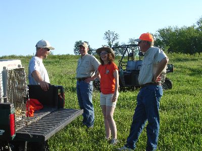 Heartland Chapter NAVHDA Spring 2007 Test